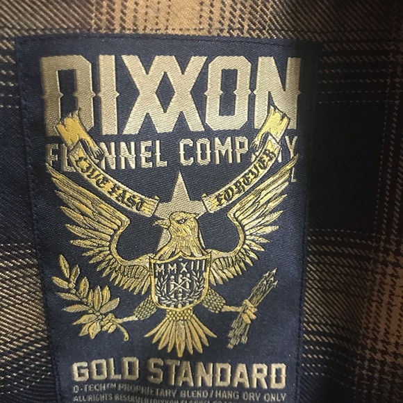 Dixxon flannel Gold Standard sz L - Picture 2 of 4